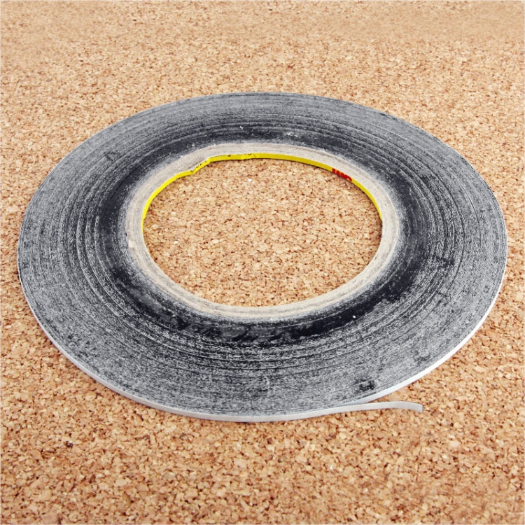 3mm 3M Double Sided Adhesive Sticker Tape for iPhone / Samsung / HTC Mobile Phone Touch Panel Repair, Length: 50m(Black) - free shipping - PMC TechLife - Order now!
