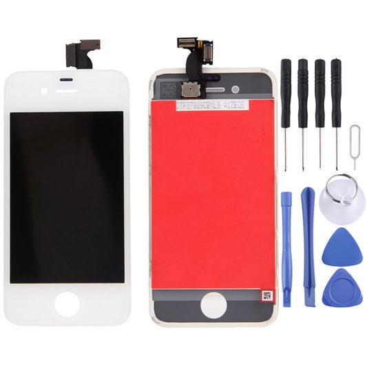 Digitizer Assembly (LCD + Frame + Touch Pad) for iPhone 4(White) - iPhone 4/4S Parts by PMC Jewellery | Online Shopping South Africa | PMC Jewellery