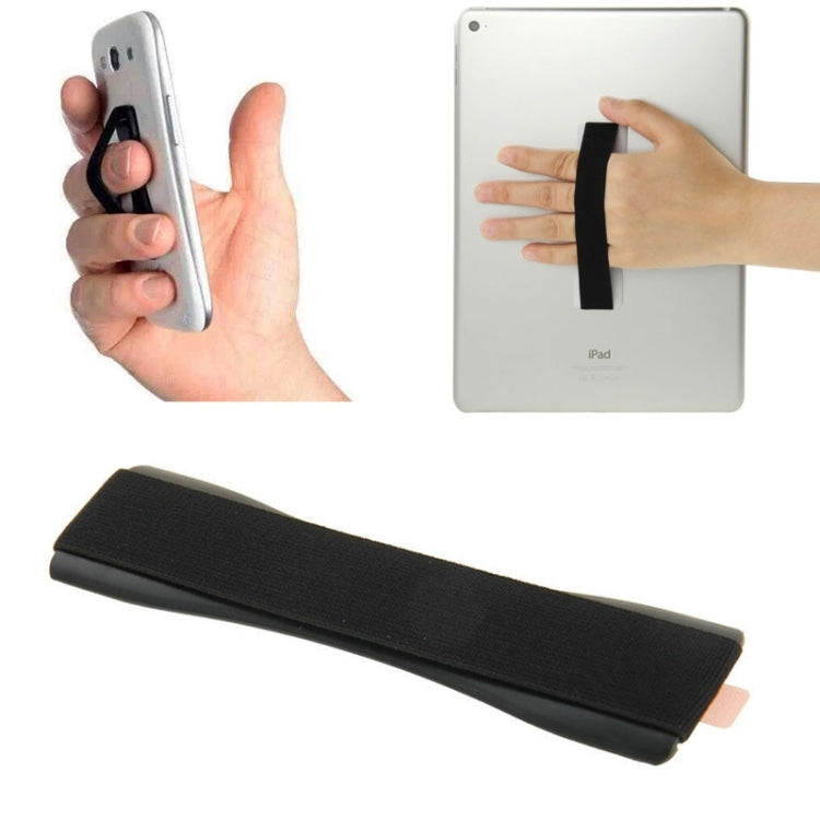 Finger Grip Phone Holder for  iPad Air & Air 2, iPad mini, Galaxy Tab, and other Tablet PC(Black) - Ring Holder by PMC TechLife | Online Shopping South Africa | PMC TechLife