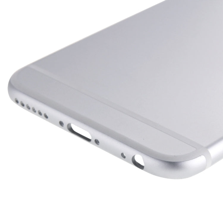5 in 1 for iPhone 6 (Back Cover + Card Tray + Volume Control Key + Power Button + Mute Switch Vibrator Key) Full Assembly Housing Cover(Silver) - iPhone 6/6 Plus Parts by PMC TechLife | Online Shopping South Africa | PMC TechLife