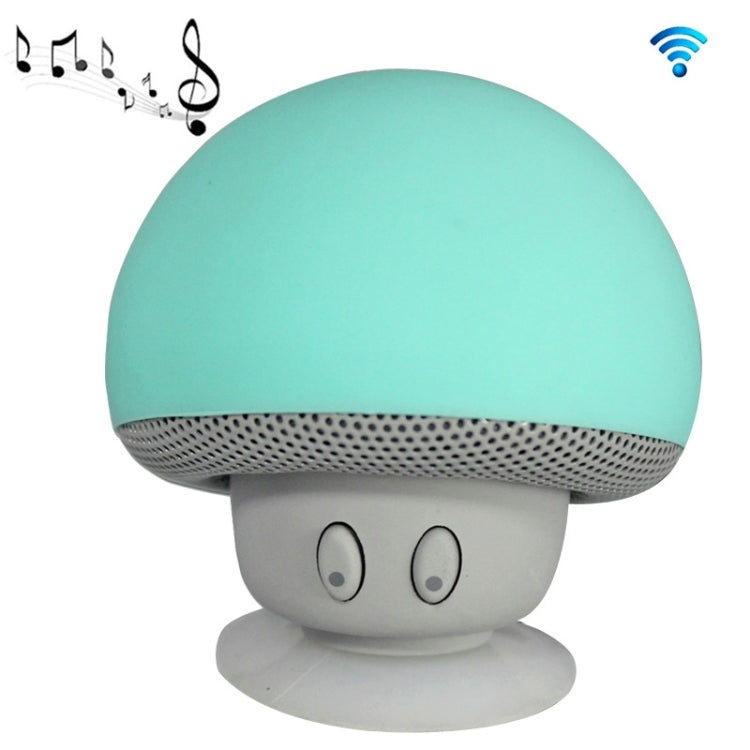 Mushroom Shape Bluetooth Speaker with Suction Holder(Green) - Desktop Speaker by PMC Jewellery | Online Shopping South Africa | PMC Jewellery