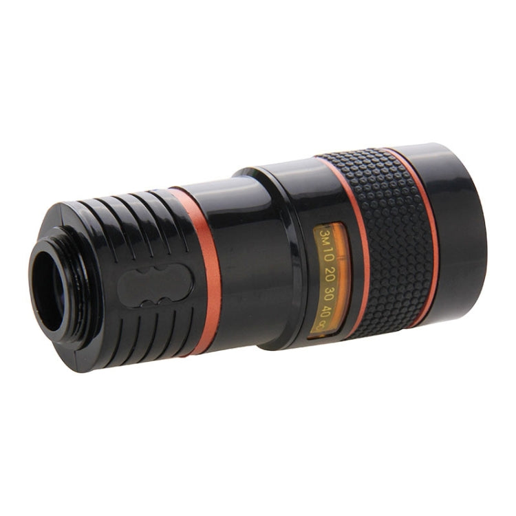 8X Zoom Telescope Telephoto Camera Lens with Clip(Black) - Telescope & Microscope by PMC Jewellery | Online Shopping South Africa | PMC Jewellery