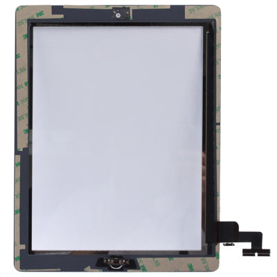 Touch Panel (Controller Button + Home Key Button PCB Membrane Flex Cable + Touch Panel Installation Adhesive) for iPad 2 / A1395 / A1396 / A1397 (White) - iPad 2 Parts by PMC TechLife | Online Shopping South Africa | PMC TechLife