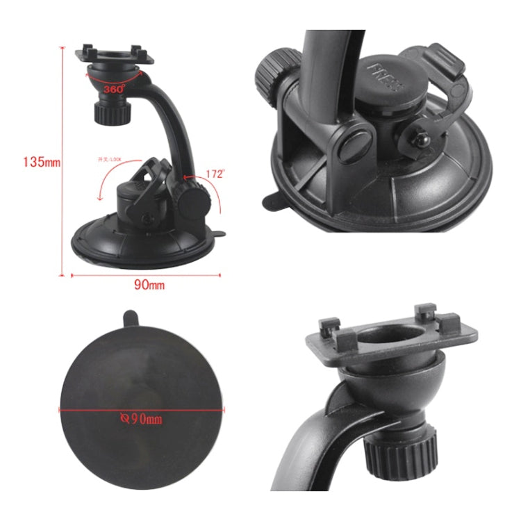 2 in 1 (Air Conditioning Vent Holder + Car Holder) for iPad, iPad mini, other Tab(Black) - Car Holders by PMC TechLife | Online Shopping South Africa | PMC TechLife