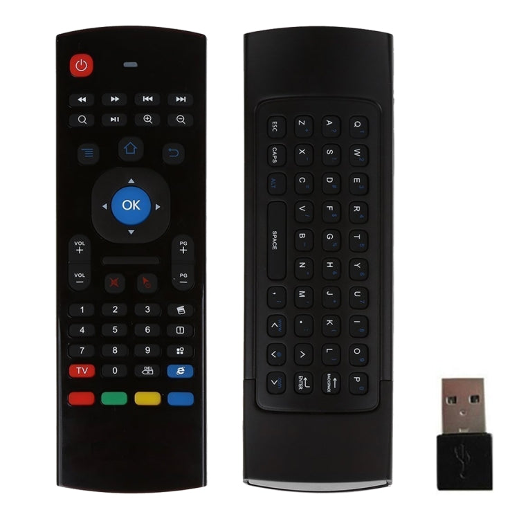 MX3 Air Mouse Wireless 2.4G Remote Control Keyboard with Browser Shortcuts for Android TV Box / Mini PC - MINI PC Accessories & Gadgets by PMC TechLife | Online Shopping South Africa | PMC TechLife