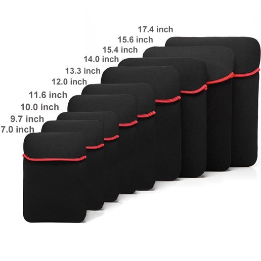 Solid 15.6 inch Sleeve Case Waterproof Bag - 15.6 - 17 inch by PMC TechLife | Online Shopping South Africa | PMC TechLife