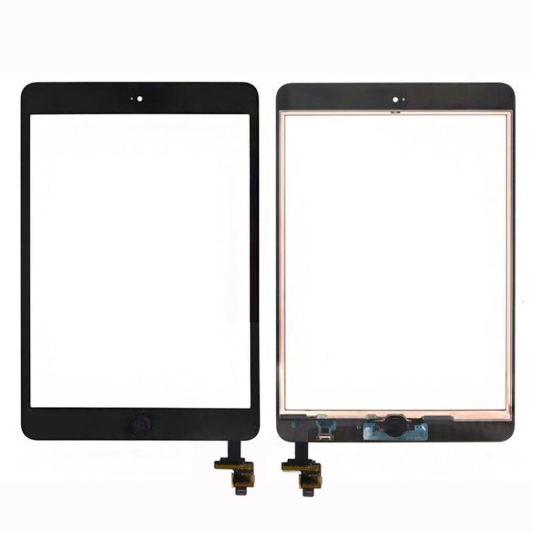 Touch Glass Digitizer Screen + IC Chip + Control Flex Assembly for iPad mini & iPad mini 2(Black) - iPad mini Parts by PMC TechLife | Online Shopping South Africa | PMC TechLife