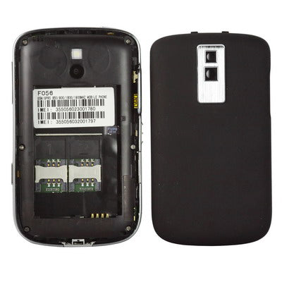 F056 Mobile Phone, Network: 2G, Bluetooth FM JAVA, Dual SIM, Quad Band(Black) - free shipping - PMC TechLife - Order now!