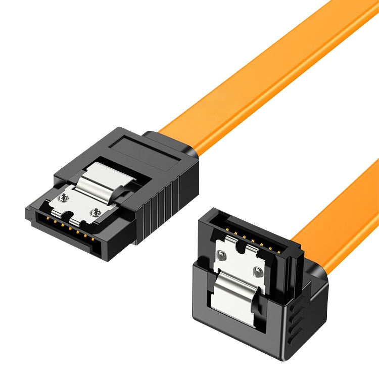 Serial SATA Data Cable,With Metal Clip, Length: 40cm - free shipping - PMC TechLife - Order now!