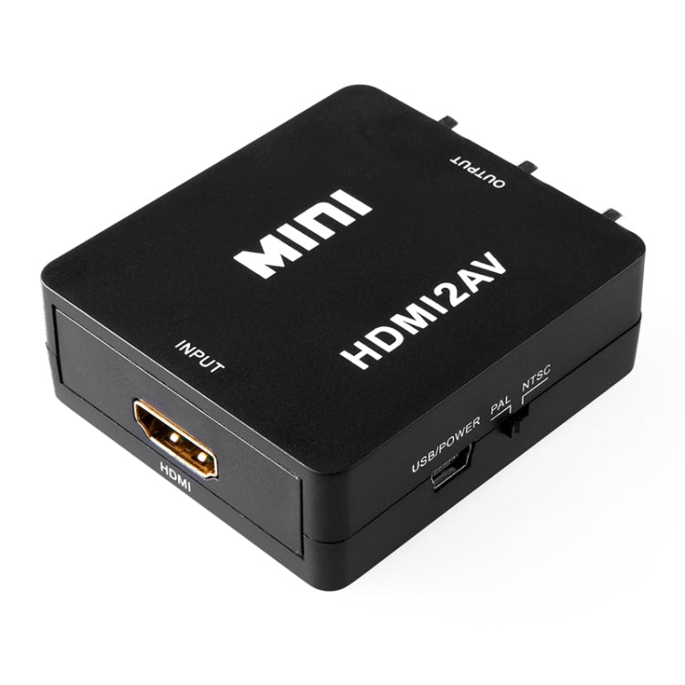 VK-126 Mini HD HDMI to AV/CVBS Video Converter Adapter - free shipping - PMC TechLife - Order now!