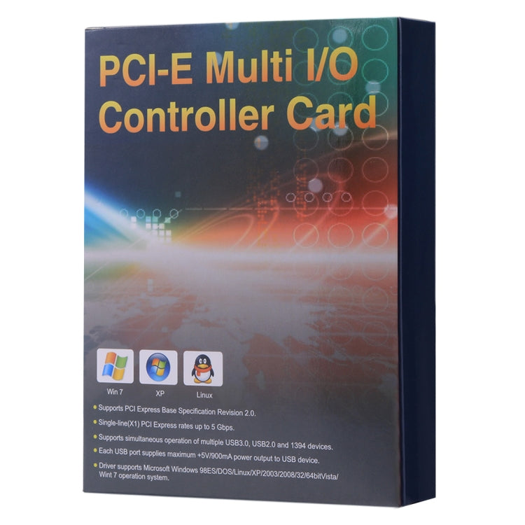 USB 3.0 4 ports PCI-E Express Controller Card 5Gbps - free shipping - PMC TechLife - Order now!