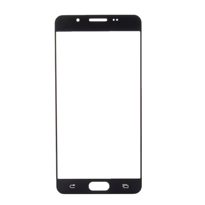 For Galaxy A5 (2016) / A510 Front Screen Outer Glass Lens (Black) - Outer Glass Lens by PMC Jewellery | Online Shopping South Africa | PMC Jewellery