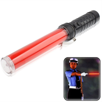 Safety Traffic 3-Mode Control Red LED Baton with Flashlight, Length: 29.5cm(Red) - Warning Lights by PMC TechLife | Online Shopping South Africa | PMC TechLife