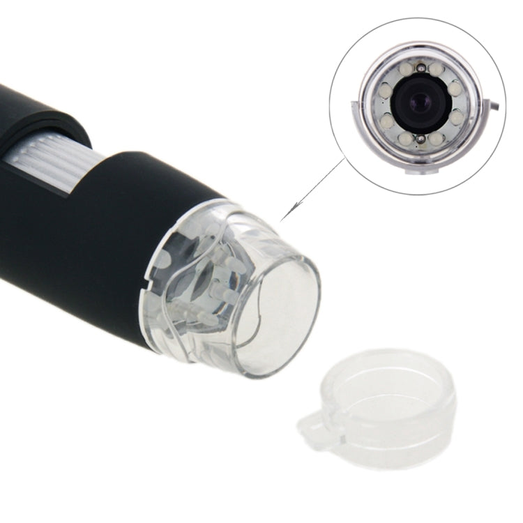 1.3 Mega Pixels 500X USB 2.0 Digital Microscope with 8 LED(Black) - free shipping - PMC TechLife - Order now!