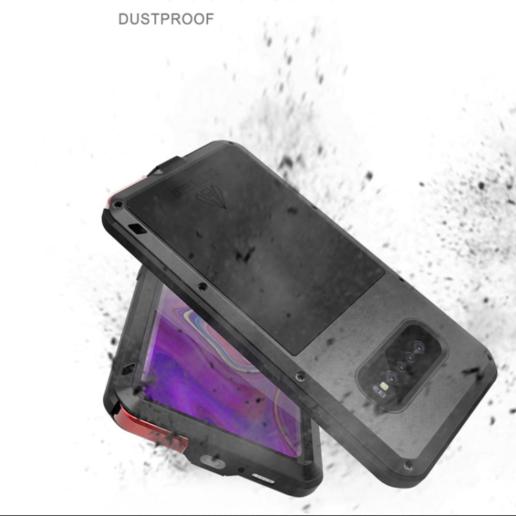 LOVE MEI Powerful Dustproof Shockproof Splashproof Metal + Silicone Combination Case for Galaxy S10+ (White) - Galaxy Phone Cases by LOVE MEI | Online Shopping South Africa | PMC TechLife | Buy Now Pay Later Mobicred