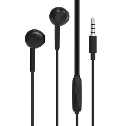 WK SHQ Series YA07 3.5mm Music Call Wired Earphone (Black) - In Ear Wired Earphone by WK | Online Shopping South Africa | PMC Jewellery