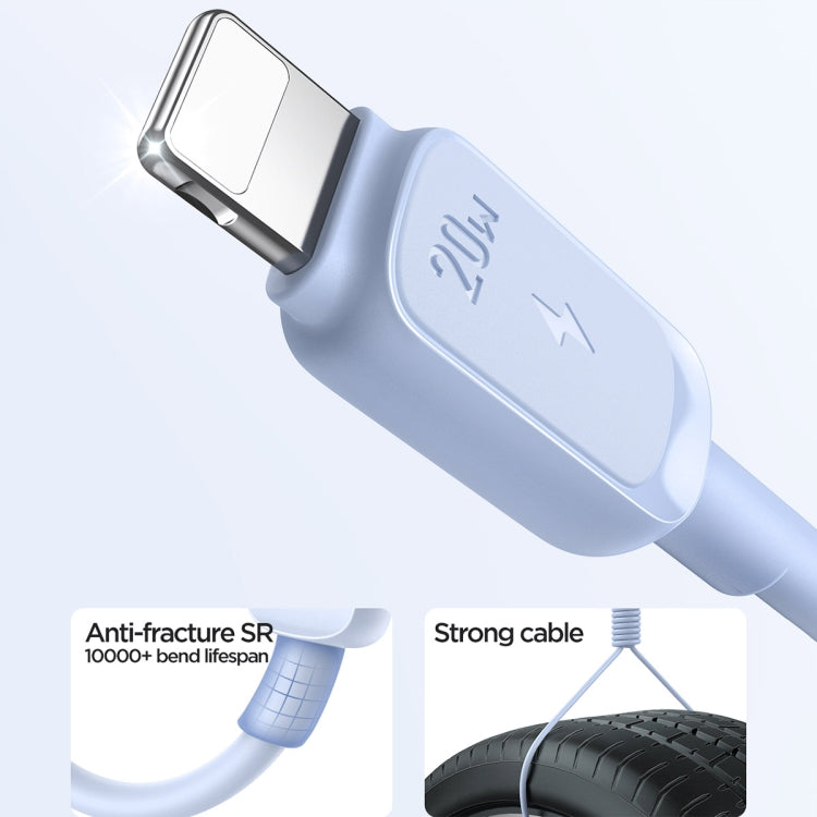 JOYROOM S-CL020A14 Multi-Color Series 20W USB-C / Type-C to 8 Pin Fast Charging Data Cable, Length:1.2m (Blue) - 2 in 1 Cable by JOYROOM | Online Shopping South Africa | PMC Jewellery