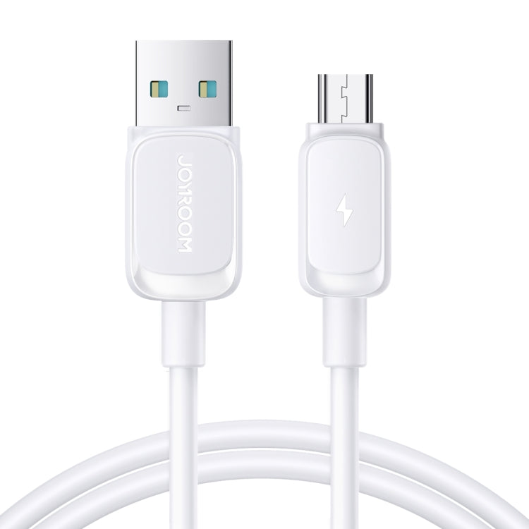 JOYROOM S-AM018A14 Multi-Color Series 2.4A USB to Micro USB Fast Charging Data Cable, Length:2m(White) - Micro USB Cable by JOYROOM | Online Shopping South Africa | PMC Jewellery