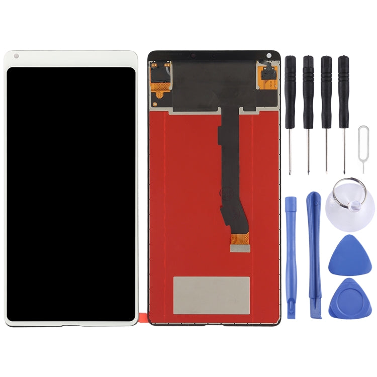 TFT LCD Screen for Xiaomi Mi Mix2 with Digitizer Full Assembly(White) - LCD Screen by PMC Jewellery | Online Shopping South Africa | PMC Jewellery