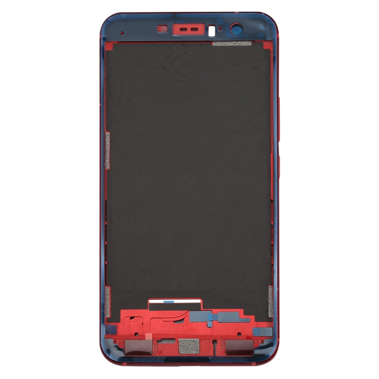 Front Housing LCD Frame Bezel Plate for HTC U11(Red) - Full Housing Cover by PMC Jewellery | Online Shopping South Africa | PMC Jewellery