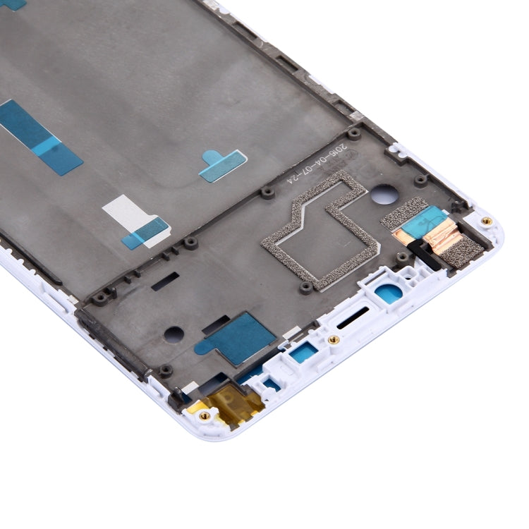 For Xiaomi Mi Max Front Housing LCD Frame Bezel Plate(White) - Frame Bezel Plate by PMC TechLife | Online Shopping South Africa | PMC TechLife