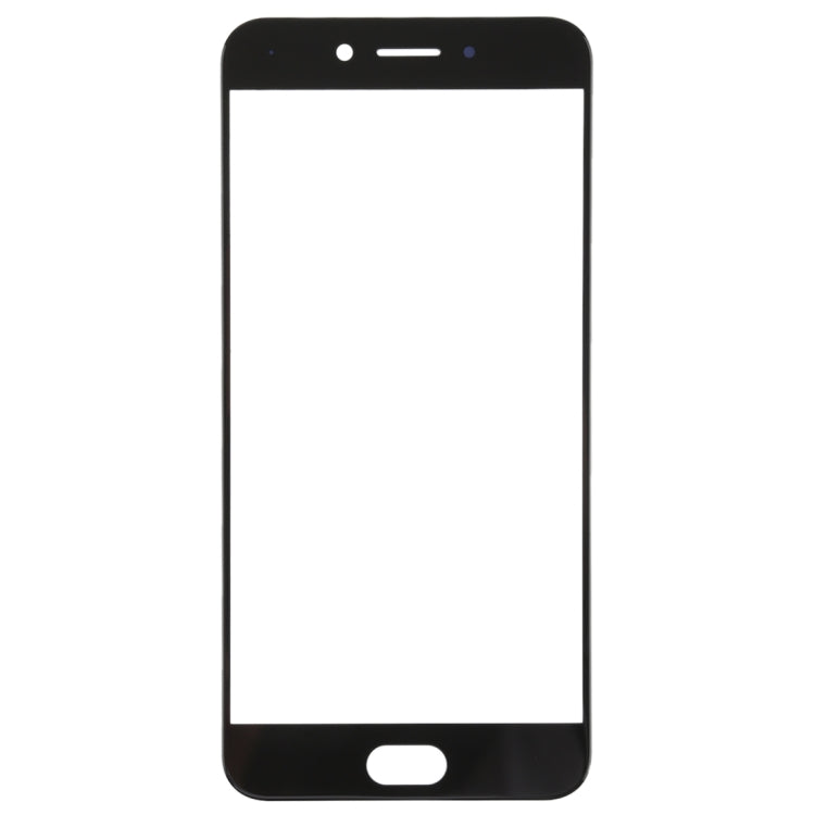 For OPPO A77 / A77T Front Screen Outer Glass Lens (Black) - Outer Glass Lens by PMC Jewellery | Online Shopping South Africa | PMC Jewellery