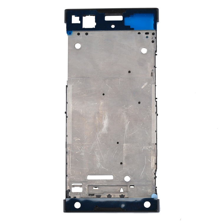 for Sony Xperia XA1 Front Housing LCD Frame Bezel Plate(Black) - Frame Bezel Plate by PMC TechLife | Online Shopping South Africa | PMC TechLife