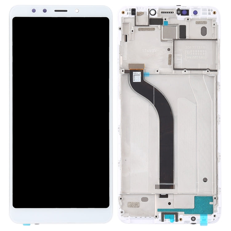 TFT LCD Screen for Xiaomi Redmi 5 Digitizer Full Assembly with Frame(White) - LCD Screen by PMC Jewellery | Online Shopping South Africa | PMC Jewellery