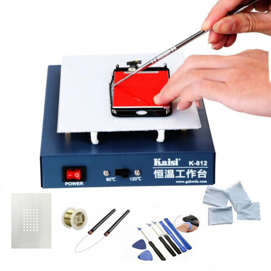 Kaisi K-812 Constant Temperature Heating Plate LCD Screen Open Separator Desoldering Station, US Plug - Repair Platform by Kaisi | Online Shopping South Africa | PMC Jewellery