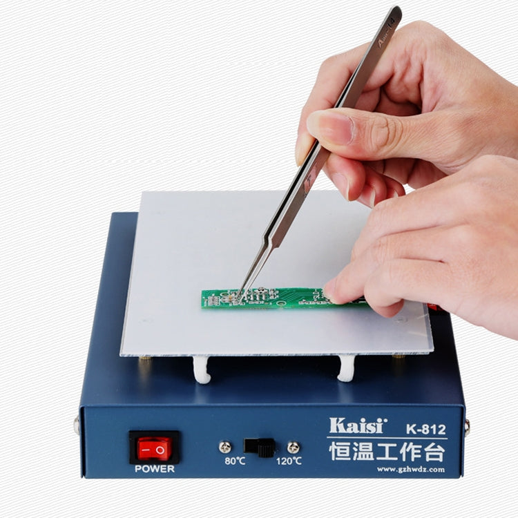 Kaisi K-812 Constant Temperature Heating Plate LCD Screen Open Separator Desoldering Station, US Plug - free shipping - PMC TechLife - Order now!