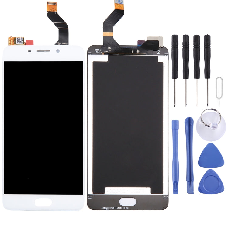 TFT LCD Screen for Meizu M6 Note / Meilan Note 6 with Digitizer Full Assembly(White) - LCD Screen by PMC Jewellery | Online Shopping South Africa | PMC Jewellery