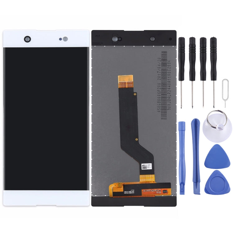 OEM LCD Screen for Sony Xperia XA1 Ultra with Digitizer Full Assembly(White) - free shipping - PMC TechLife - Order now!