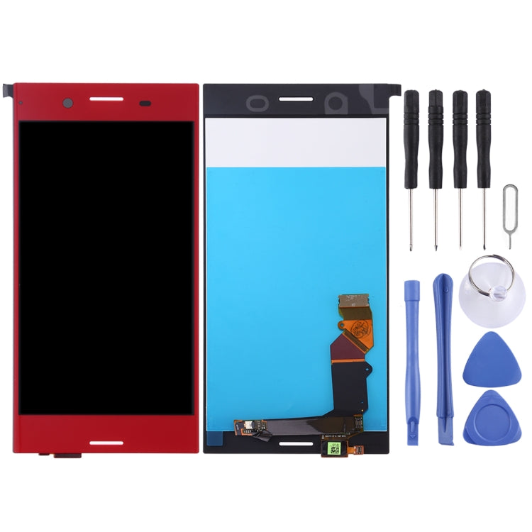 OEM LCD Screen for Sony Xperia XZ Premium with Digitizer Full Assembly(Red) - LCD Screen by PMC Jewellery | Online Shopping South Africa | PMC Jewellery