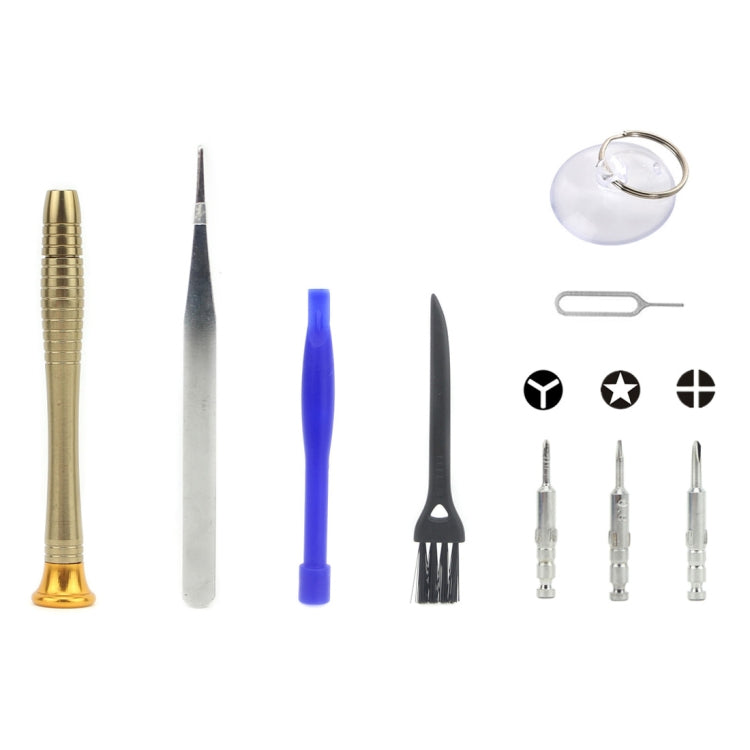 JIAFA JF-8168 9 in 1 Professional Screwdriver Repair Open Tool Kits for iPhone - Tool Kits by JIAFA | Online Shopping South Africa | PMC Jewellery