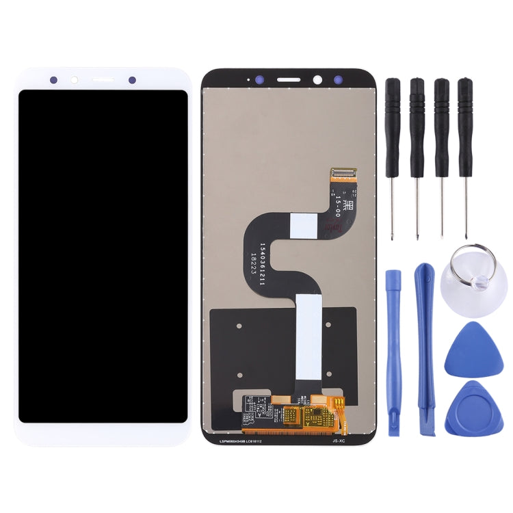 TFT LCD Screen for Xiaomi Mi 6X / A2 with Digitizer Full Assembly(White) - LCD Screen by PMC Jewellery | Online Shopping South Africa | PMC Jewellery