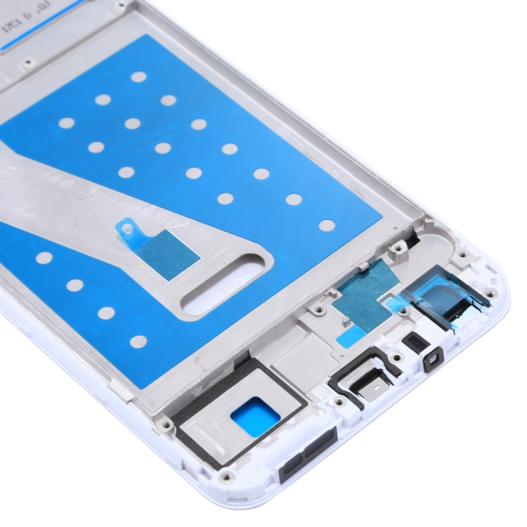 For Huawei P smart (Enjoy 7S) Front Housing LCD Frame Bezel Plate(White) - Full Housing Cover by PMC TechLife | Online Shopping South Africa | PMC TechLife