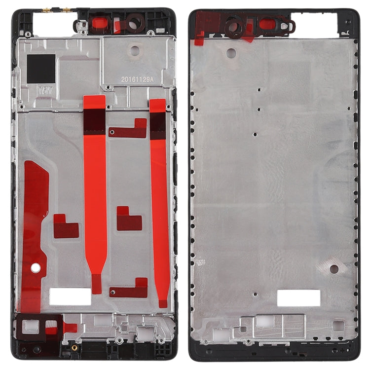 Front Housing LCD Frame Bezel Plate for Huawei P9(Black) - Full Housing Cover by PMC TechLife | Online Shopping South Africa | PMC TechLife