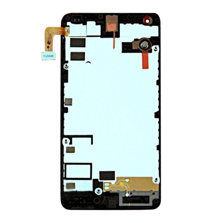 TFT LCD Screen for Microsoft Lumia 550 Digitizer Full Assembly with Frame (Black) - LCD Screen by PMC Jewellery | Online Shopping South Africa | PMC Jewellery