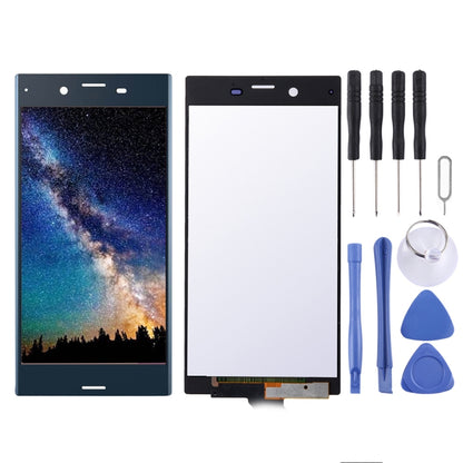 Original LCD Screen + Original Touch Panel for Sony Xperia XZ(Dark Blue) - LCD Screen by PMC Jewellery | Online Shopping South Africa | PMC Jewellery