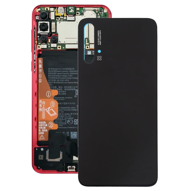 Battery Back Cover for Huawei Nova 5 Pro(Black) - Back Cover by PMC TechLife | Online Shopping South Africa | PMC TechLife