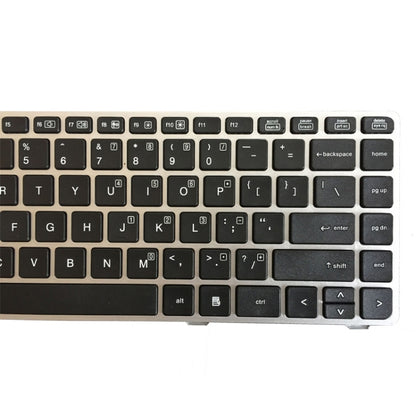 US Version Keyboard with Silver Frame for HP EliteBook 8470B 8470P 8470 8460 8460p 8460w ProBook 6460 6460b 6470 - Replacement Keyboards by PMC Jewellery | Online Shopping South Africa | PMC Jewellery