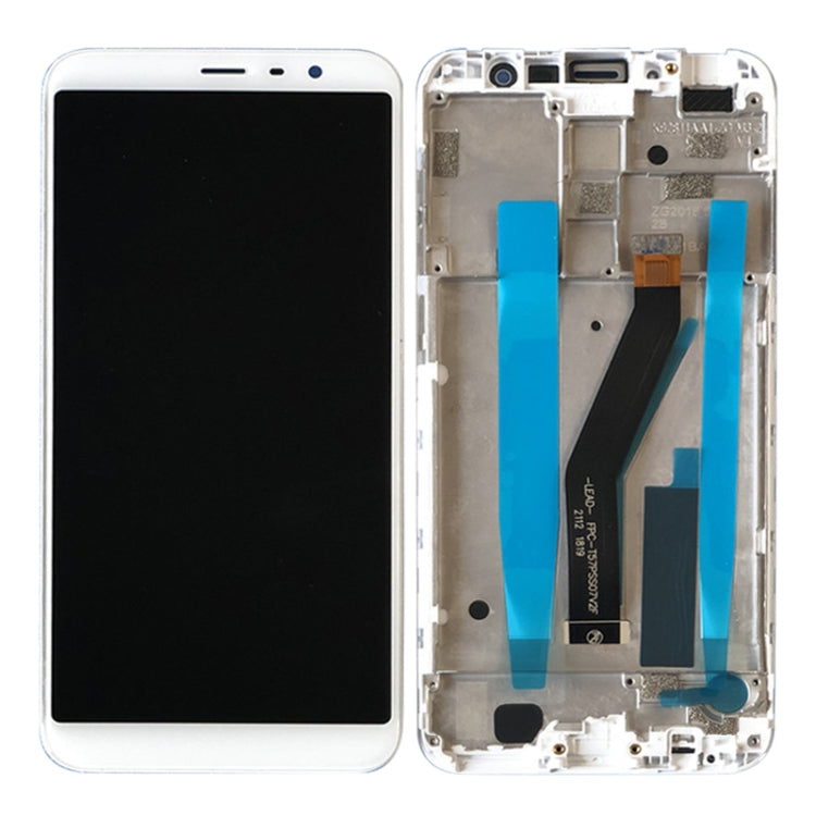 TFT LCD Screen for Meizu M6T M811Q Digitizer Full Assembly with Frame(White) - LCD Screen by PMC Jewellery | Online Shopping South Africa | PMC Jewellery