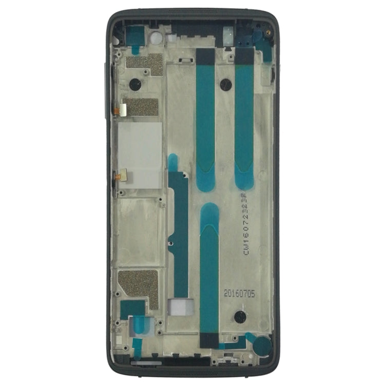 Front Housing LCD Frame Bezel for Blackberry DTEK50 (Black) - For BlackBerry by PMC TechLife | Online Shopping South Africa | PMC TechLife