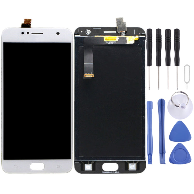 OEM LCD Screen for Asus ZenFone 4 Selfie / ZD553KL with Digitizer Full Assembly (White) - LCD Screen by PMC Jewellery | Online Shopping South Africa | PMC Jewellery