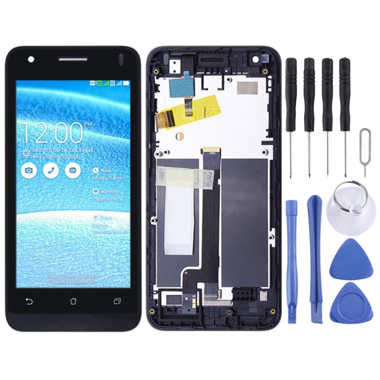 OEM LCD Screen for Asus Zenfone C ZC451CG Z007 Digitizer Full Assembly with Frame（Black) - LCD Screen by PMC Jewellery | Online Shopping South Africa | PMC Jewellery