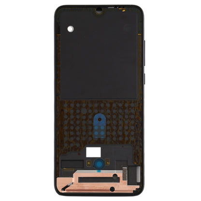 Front Housing LCD Frame Bezel Plate for Xiaomi Mi CC9 / 9 Lite(Black) - Frame Bezel Plate by PMC Jewellery | Online Shopping South Africa | PMC Jewellery