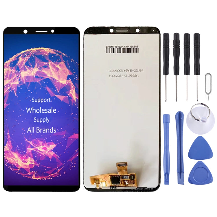 OEM LCD Screen for Lenovo K5 Note (2018) L38012 / K9 Note with Digitizer Full Assembly (Black) - free shipping - PMC TechLife - Order now!