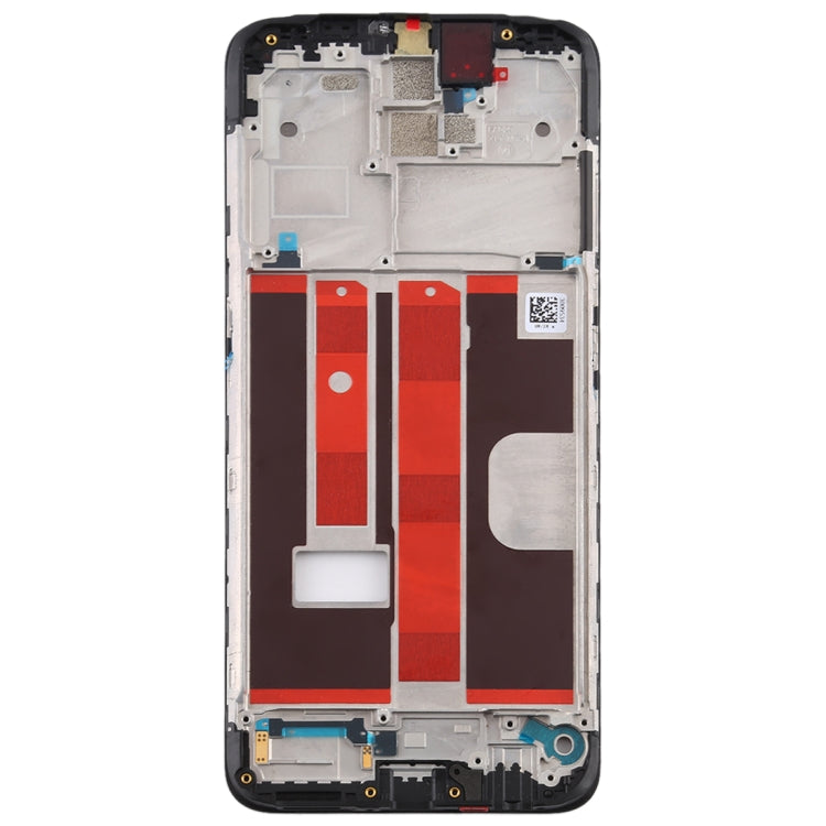 For OPPO A11 Front Housing LCD Frame Bezel Plate (Black) - Frame Bezel Plate by PMC TechLife | Online Shopping South Africa | PMC TechLife