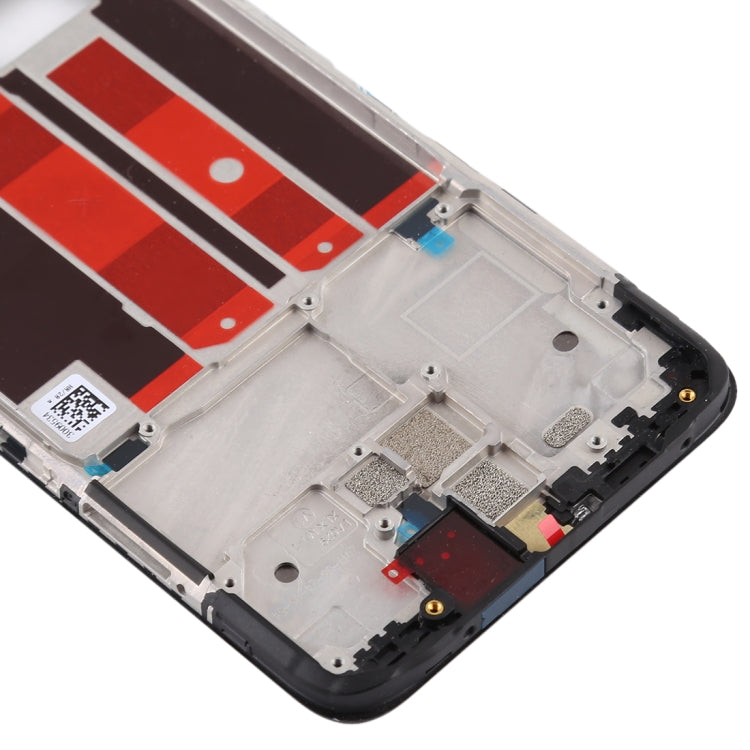 For OPPO A11 Front Housing LCD Frame Bezel Plate (Black) - Frame Bezel Plate by PMC TechLife | Online Shopping South Africa | PMC TechLife
