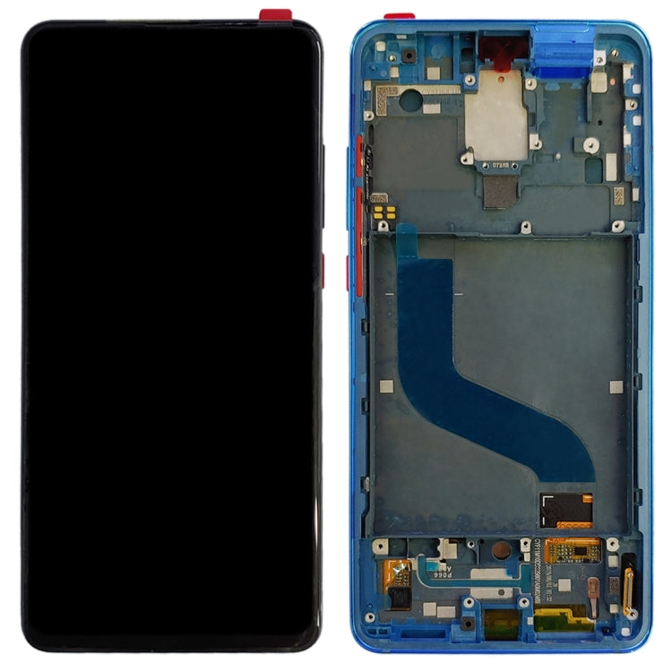 Original AMOLED LCD Screen for Xiaomi 9T Pro / Redmi K20 Pro / Redmi K20 Digitizer Full Assembly with Frame(Blue) - LCD Screen by PMC Jewellery | Online Shopping South Africa | PMC Jewellery